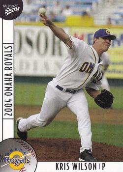 2004 MultiAd Omaha Royals #24 Kris Wilson Front