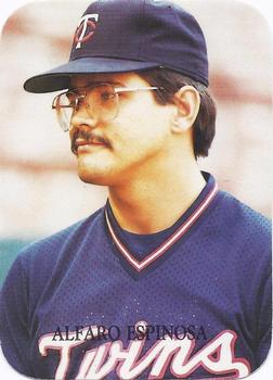 1987 Broder Rookies (unlicensed) #38 Alvaro Espinoza Front