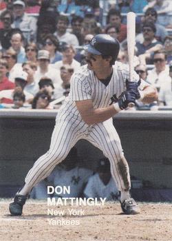 1988 Action Superstars (38 cards, unlicensed) #1 Don Mattingly Front