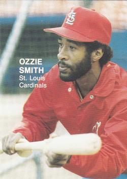 1988 Action Superstars (38 cards, unlicensed) #3 Ozzie Smith Front