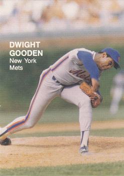 1988 Action Superstars (38 cards, unlicensed) #5 Dwight Gooden Front