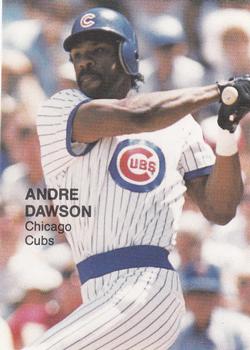 1988 Action Superstars (38 cards, unlicensed) #35 Andre Dawson Front