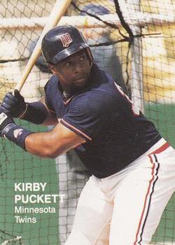 1988 Action Superstars (38 cards, unlicensed) #10 Kirby Puckett Front