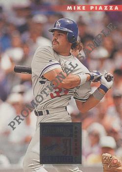 1996 Donruss - Promotional Samples #7 Mike Piazza Front
