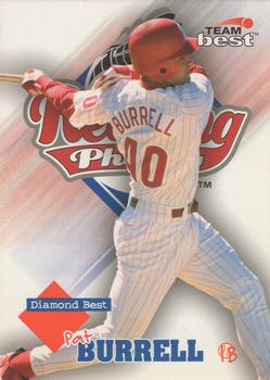 1999 Team Best Rookie - Diamond Best Promos #16 Pat Burrell Front