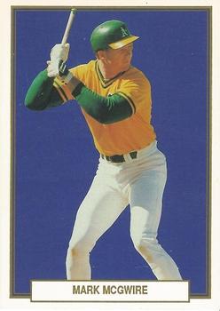1989 All American Promo Series 3 (unlicensed) #2 Mark McGwire Front