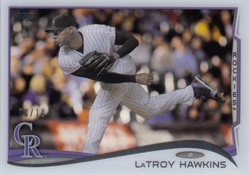 2014 Topps Update - Clear #US-64 LaTroy Hawkins Front