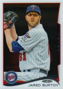 2014 Topps Update - Clear #US-224 Jared Burton Front
