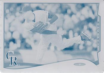 2014 Topps Update - Printing Plates Cyan #US-64 LaTroy Hawkins Front