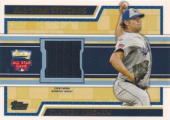 2014 Topps Update - All-Star Stitches #ASR-CKE Clayton Kershaw Front