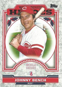 2014 Topps Update - World Series Heroes #WSH-JBE Johnny Bench Front