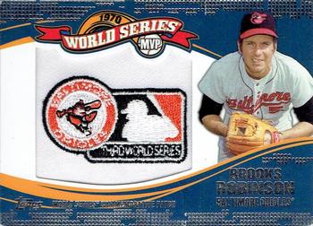 2014 Topps Update - World Series MVP Patches #WSP-BR Brooks Robinson Front