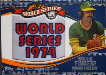 2014 Topps Update - World Series MVP Patches #WSP-RF Rollie Fingers Front