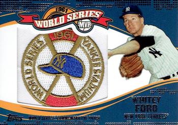 2014 Topps Update - World Series MVP Patches #WSP-WF Whitey Ford Front