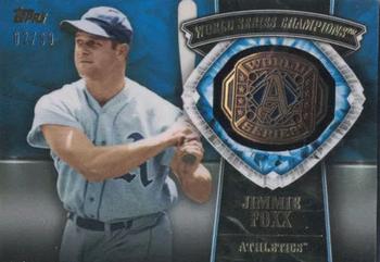 2014 Topps Update - World Series Rings Gold #WSR-JF Jimmie Foxx Front