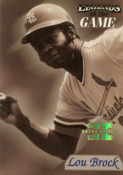 1998 Sports Illustrated Then and Now - Extra Edition #6 Lou Brock Front