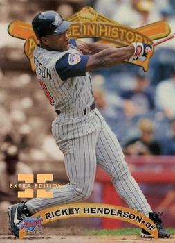 1998 Sports Illustrated Then and Now - Extra Edition #37 Rickey Henderson Front