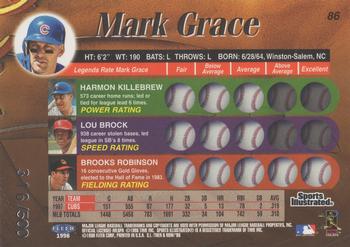 1998 Sports Illustrated Then and Now - Extra Edition #86 Mark Grace Back