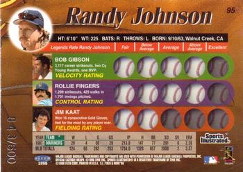 1998 Sports Illustrated Then and Now - Extra Edition #95 Randy Johnson Back