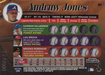 1998 Sports Illustrated Then and Now - Extra Edition #96 Andruw Jones Back