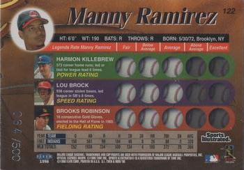 1998 Sports Illustrated Then and Now - Extra Edition #122 Manny Ramirez Back