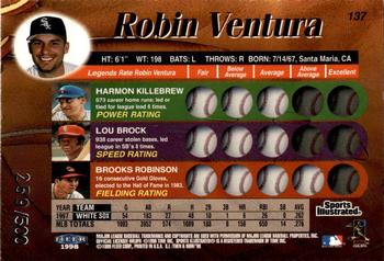 1998 Sports Illustrated Then and Now - Extra Edition #137 Robin Ventura Back