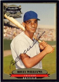 1996 Canadian Club Autographs #4 Billy Williams Front