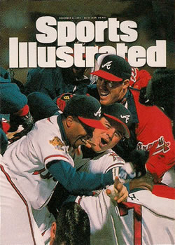1998 Sports Illustrated World Series Fever #18 1995 World Series Front