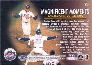 1998 Sports Illustrated World Series Fever #25 Mookie Wilson Back