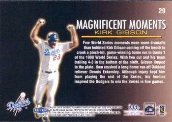 1998 Sports Illustrated World Series Fever #29 Kirk Gibson Back