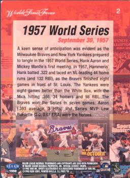 1998 Sports Illustrated World Series Fever #2 1957 World Series Back