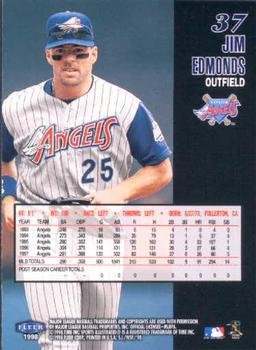 1998 Sports Illustrated World Series Fever #37 Jim Edmonds Back