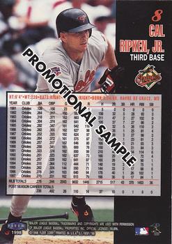 1998 Sports Illustrated World Series Fever #8 Cal Ripken Jr. Back