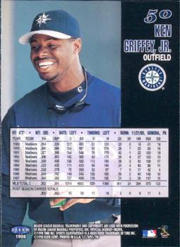 1998 Sports Illustrated World Series Fever #50 Ken Griffey, Jr. Back