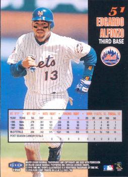 1998 Sports Illustrated World Series Fever #51 Edgardo Alfonzo Back
