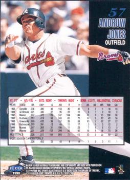 1998 Sports Illustrated World Series Fever #57 Andruw Jones Back