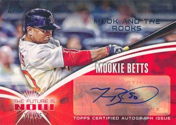 2014 Topps Update - The Future is Now Autographs #FNA-MB2 Mookie Betts Front