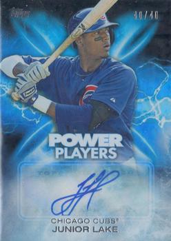 2014 Topps Update - Power Players Autographs #PPA-JL Junior Lake Front