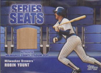2004 Topps - Series Seats Relics #SSSR-RY Robin Yount Front