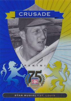 2014 Panini Hall of Fame 75th Year Anniversary - Crusades #37 Stan Musial Front