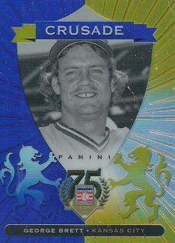 2014 Panini Hall of Fame 75th Year Anniversary - Crusades #80 George Brett Front