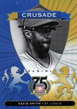 2014 Panini Hall of Fame 75th Year Anniversary - Crusades #85 Ozzie Smith Front