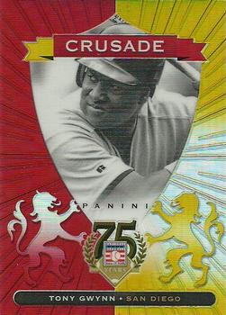 2014 Panini Hall of Fame 75th Year Anniversary - Crusades Red #90 Tony Gwynn Front
