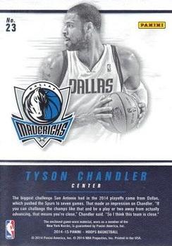 2014-15 Hoops - Authentics #23 Tyson Chandler Back