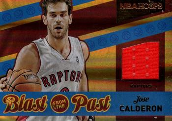 2014-15 Hoops - Blast from the Past #39 Jose Calderon Front
