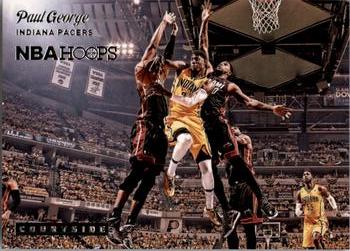 2014-15 Hoops - Courtside #19 Paul George Front