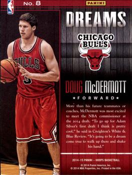 2014-15 Hoops - Dreams #8 Doug McDermott Back