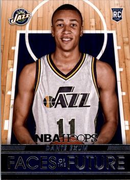 2014-15 Hoops - Faces of the Future #15 Dante Exum Front