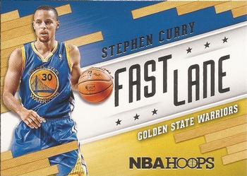 2014-15 Hoops - Fast Lane #5 Stephen Curry Front