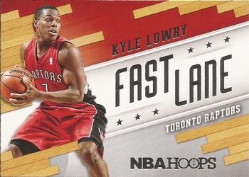 2014-15 Hoops - Fast Lane #7 Kyle Lowry Front